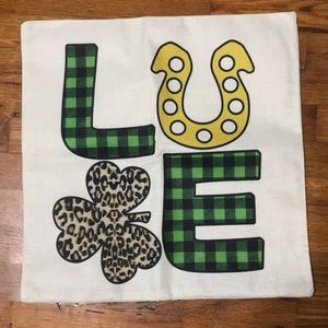 3/$20 - 18x18 St. Patrick’s Day Pillow Cover
